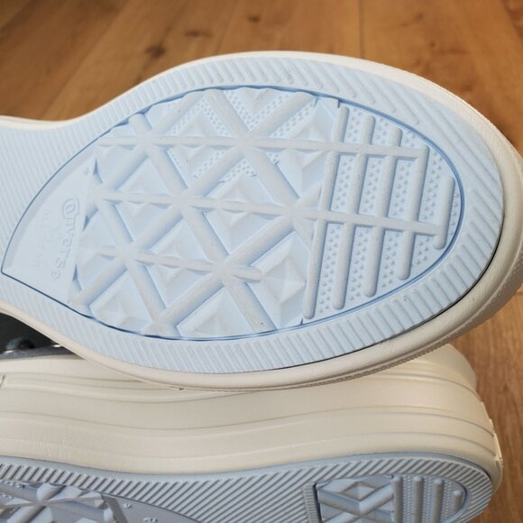 Converse Womens Chuck Taylor All Star Move Hi Platform Rose Cross Stitch A12571C - Picture 9 of 15